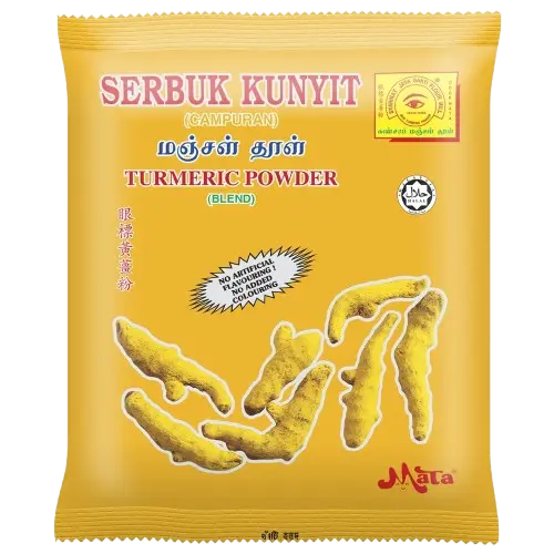 CAP MATA SERBUK KUNYIT (TUMERIC) 250G