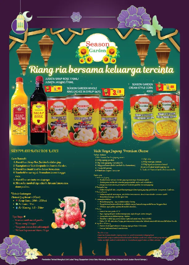 Longwan Katalog - Berpuasa, Hari Raya, dan Ramadan: Promosi Terkini!